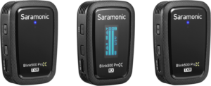 800q-03_128158 Saramonic Blink 500 ProX B2R 2.4GHz Dual-Channel Wireless Microphone System with Charging Case