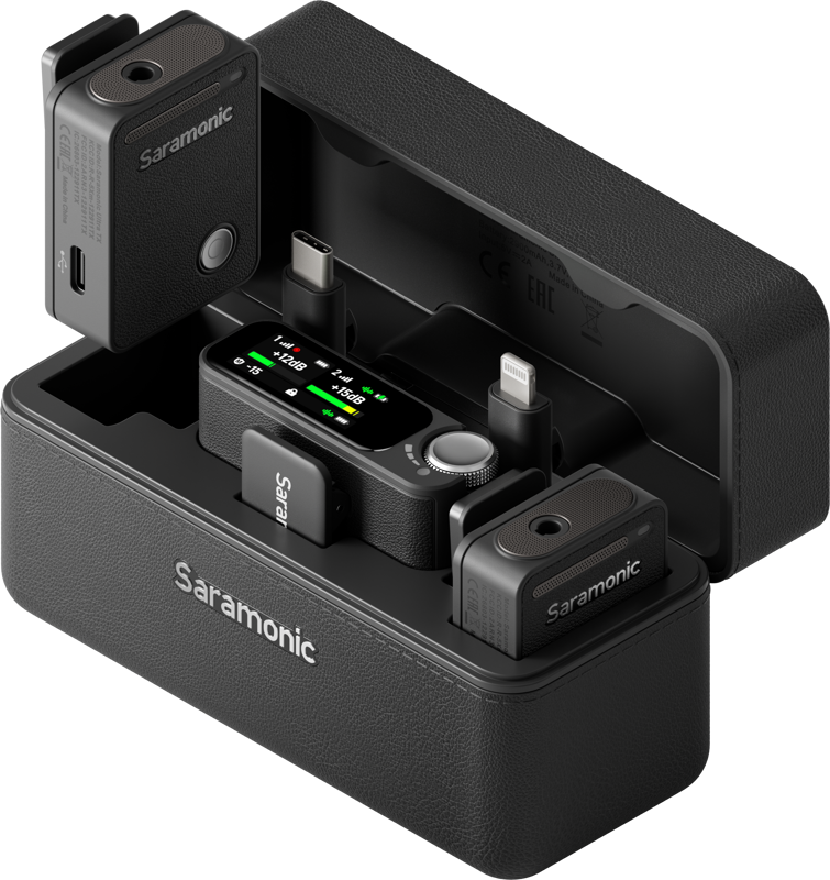 800q-03_130097 Saramonic Ultra Black including Lavalier Mics