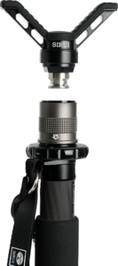 800q-03_130934 Sirui Monopod (Carbon) Kit with Quick Release and Gun Clamp -yksijalka