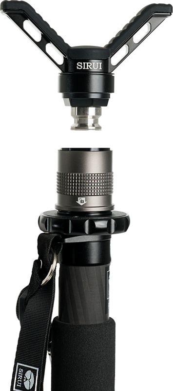 800q-03_130934 Sirui Monopod (Carbon) Kit with Quick Release and Gun Clamp -yksijalka