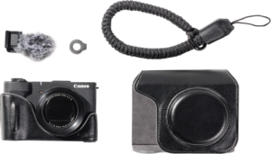 800q-03_134145 SmallRig 5385 Leather Case Kit for Canon PowerShot V1 Black