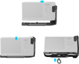 800q-03_134148 SmallRig 5389 L-Shaped Mount Plate with Handle for Sigma BF Black