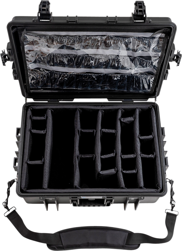 800q-04_113706 B&W Outdoor Cases Type 6500 for Medical Emergency Kit -ensiapulaukku, musta