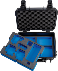 800q-04_113711 B&W Outdoor Cases Type 3000 for 2x GoPro Hero -suojalaukku, musta