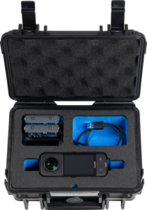 BW Outdoor Case Type 500 for Insta360 X3 -suojalaukku, musta
