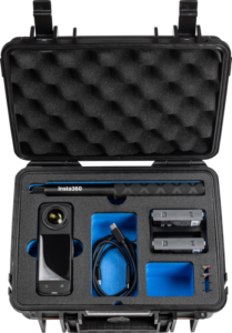 800q-04_128696 B&W Outdoor Cases Type 1000 for Insta360 X4 -suojalaukku, musta