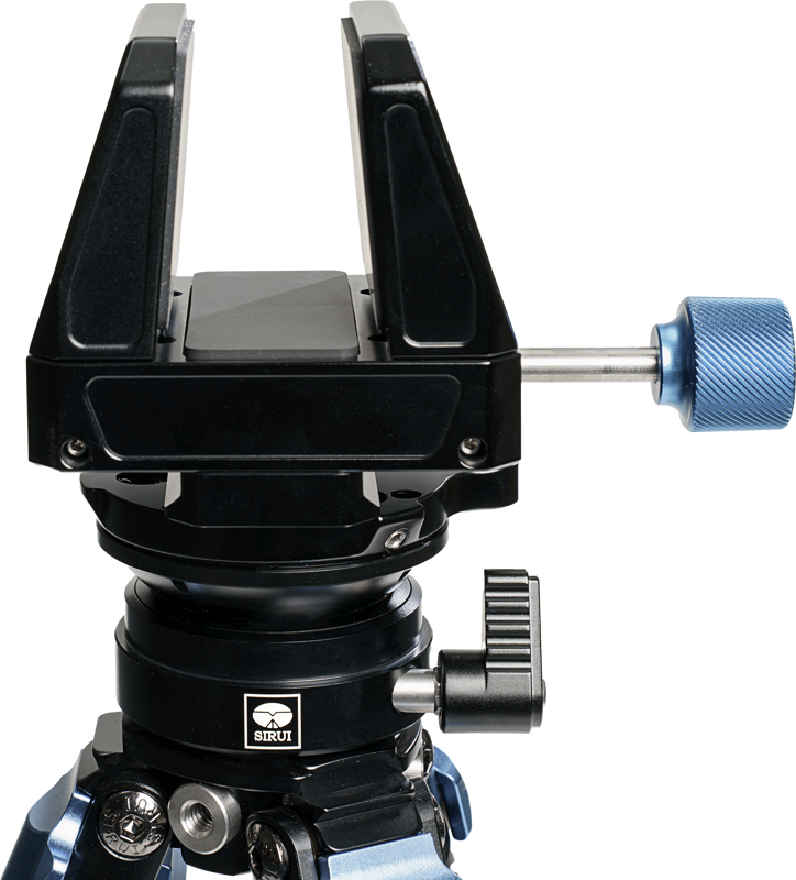 800q-04_130747 Sirui Tripod Kit Carbon with Gun Clamp & Leveling Base -hiilikuitujalustasetti