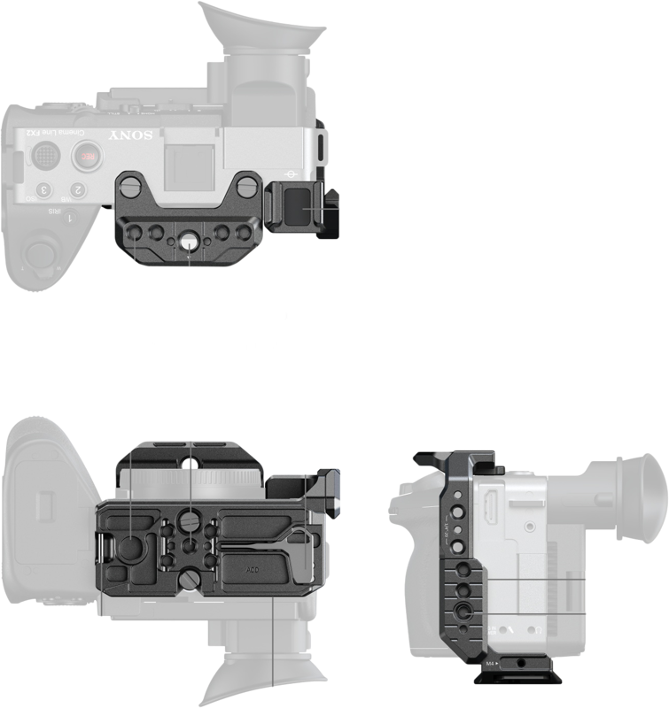 800q-04_134090 SmallRig 5591 Half Cage for Sony FX2
