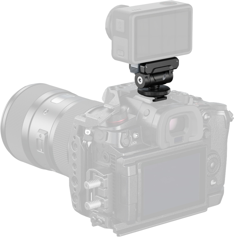 800q-04_134142 SmallRig 5436 Quick Release Support for DJI Osmo Action 5 Pro/4/3 with Cold Shoe