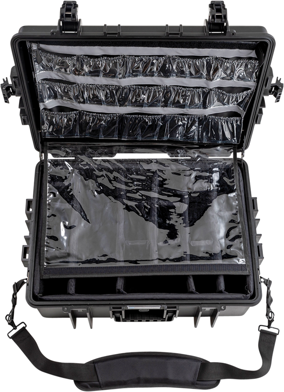 800q-05_113706 B&W Outdoor Cases Type 6500 for Medical Emergency Kit -ensiapulaukku, musta