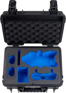 B&W Outdoor Cases Type 3000 for DJI Air 3 / DJI Air 3S / Black -suojalaukku, musta