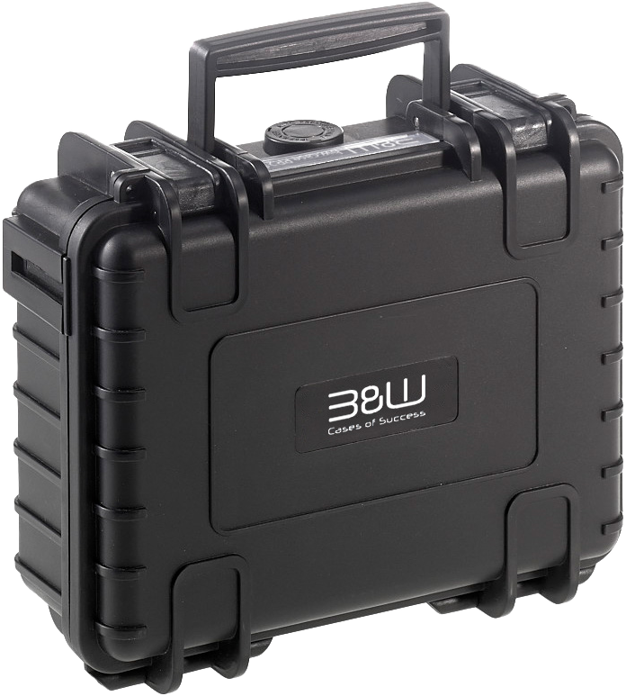 800q-05_127062 B&W Outdoor Case Type 500 for DJI Osmo Pocket 3 Creator Combo -suojalaukku, musta