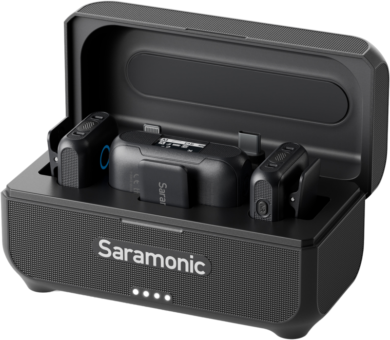 800q-05_127455 Saramonic Blink 500 B2+ (TX+TX+RX) 2 to 1 - 2,4 GHz wireless system