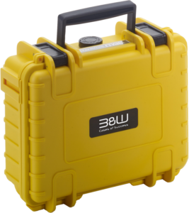 800q-05_127469 BW Outdoor Case Type 500 for Insta360 X3 -suojalaukku, keltainen