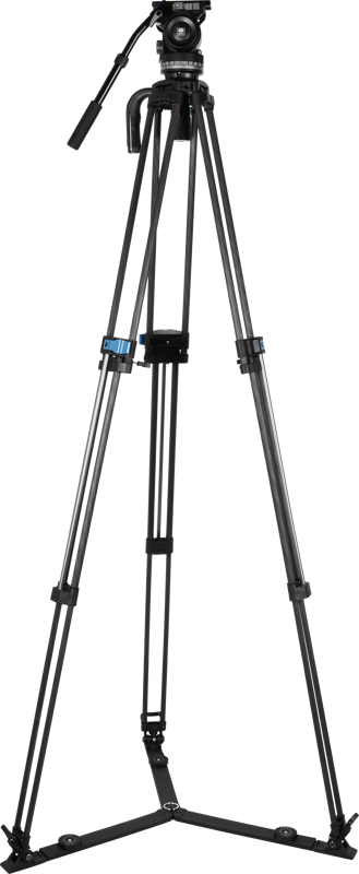 800q-05_128820 Sirui Pro Video Tripod Kit Rapid Twin-Leg SQ75+VHS10 -jalustapaketti