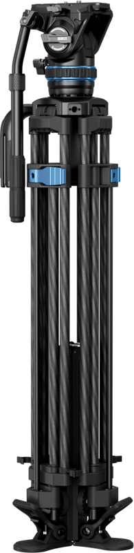 800q-05_133086 Sirui Pro Video Carbon Tripod Kit Rapid Twin-Leg SQ75+S5 -videojalustapaketti