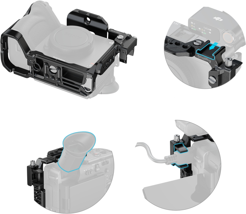 800q-05_134093 SmallRig 5588 Cage Kit for Sony FX2