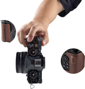 800q-05_134095 SmallRig 5096 Leather Case Kit for Nikon Z f Brown