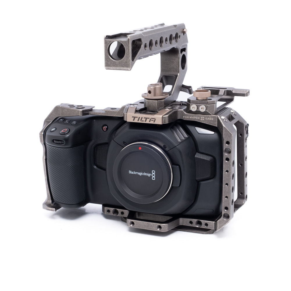 BMPCC 4K tilta -1 Blackmagic Pocket Cinema Camera 4K - Käytetty