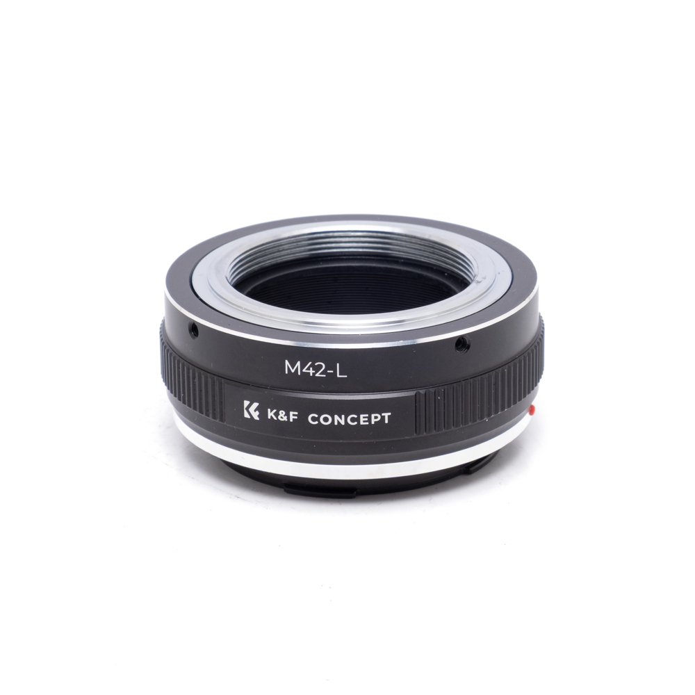 KF Concept M42-L adapter-1 K&F Concept M42 to Leica L Adapteri (sis. ALV 25,5%) - Käytetty