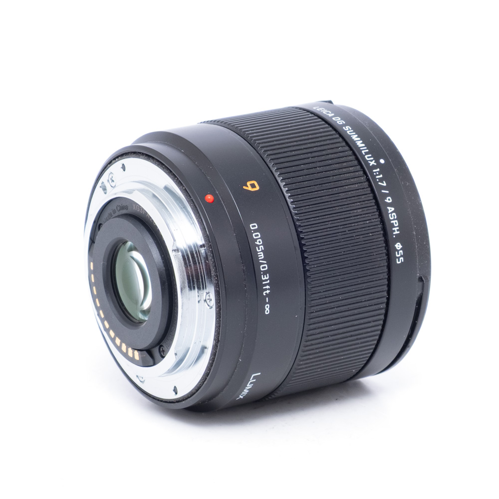 Panasonic Leica DG Summilux 9mm f/1.7 Asph. (Kunto K5, takuu 6kk) - Käytetty