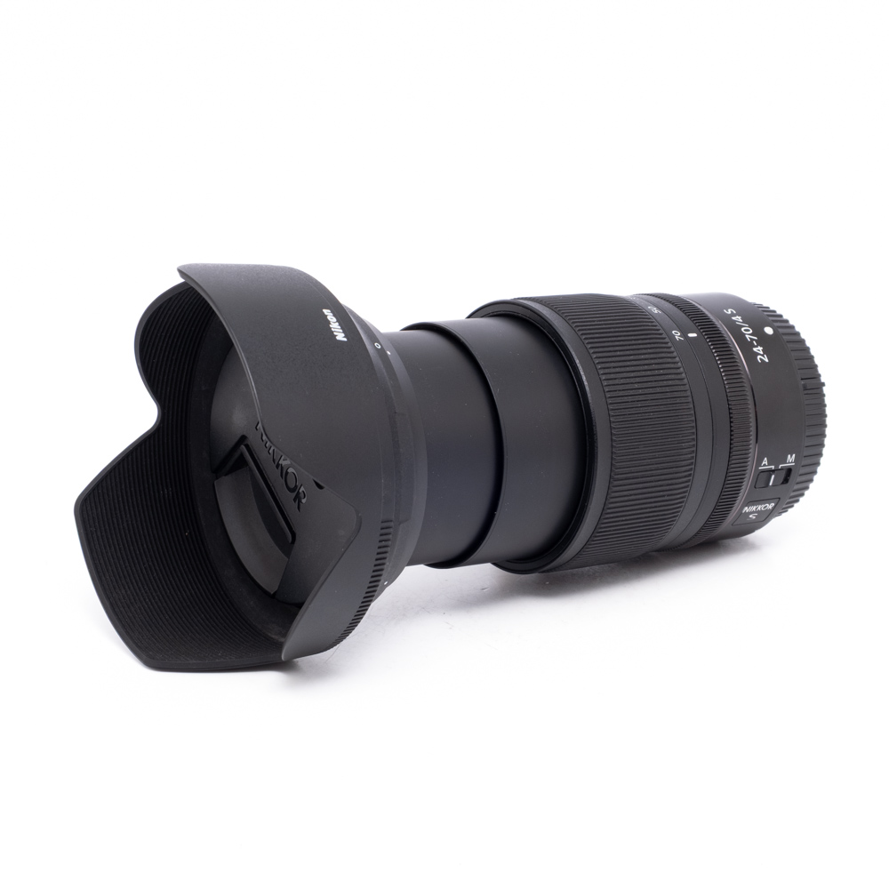 Nikkor Z 24-70mm f4-1 Nikon Nikkor Z 24-70mm f/4 S (Kunto K5, takuu 6kk) - Käytetty