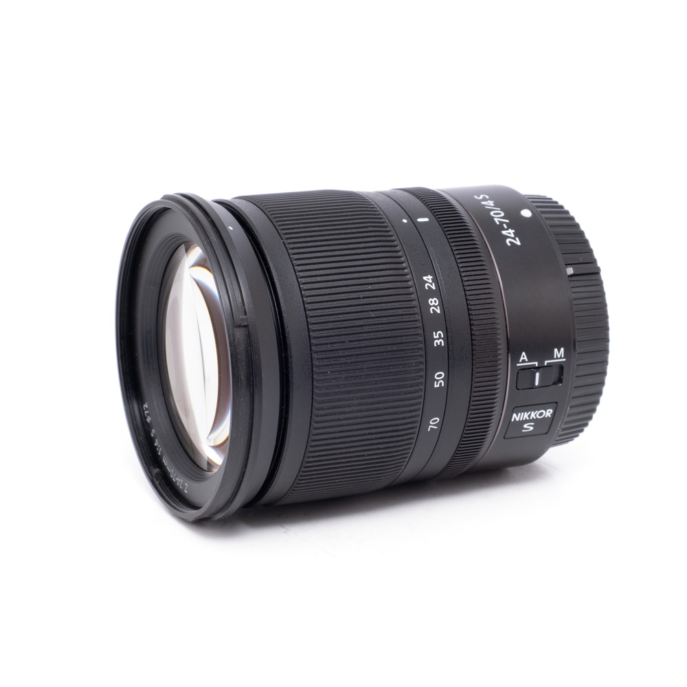 Nikkor Z 24-70mm f4-2 Nikon Nikkor Z 24-70mm f/4 S (Kunto K5, takuu 6kk) - Käytetty
