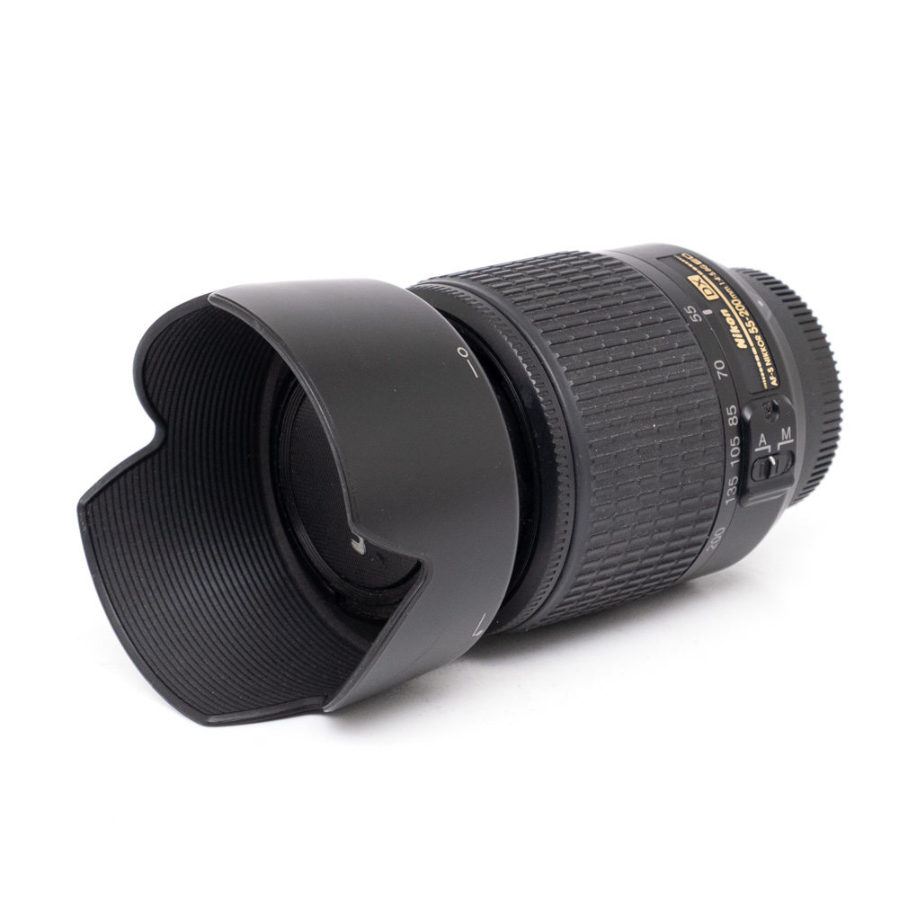 Nikon 55-200mm f4-5.6-1 Nikon AF-S Nikkor DX 55-200mm f/4-5.6 G ED - Käytetty
