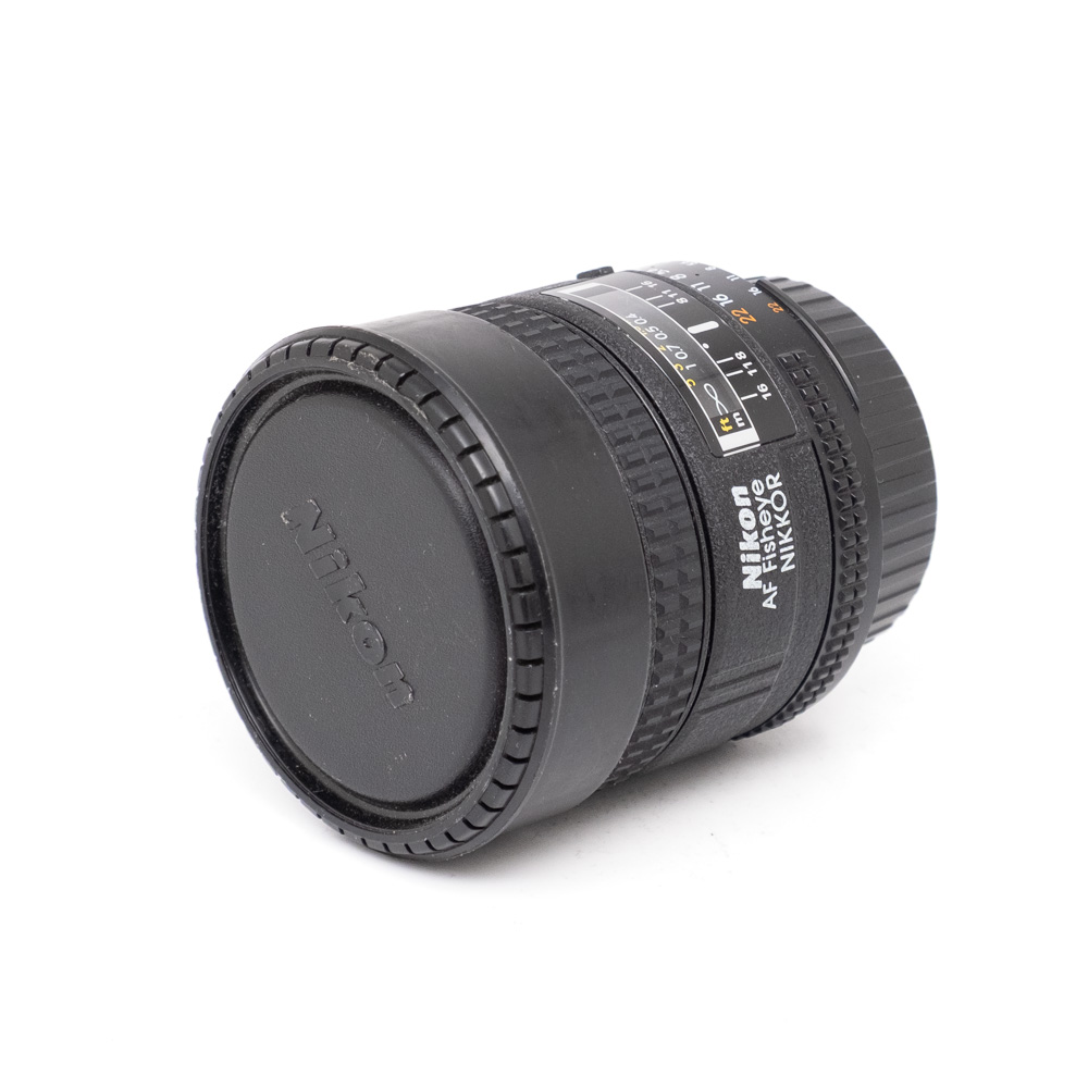 Nikon AF 16mm f2.8 D-1 Nikon AF Fisheye Nikkor 16mm f/2.8 D - Käytetty