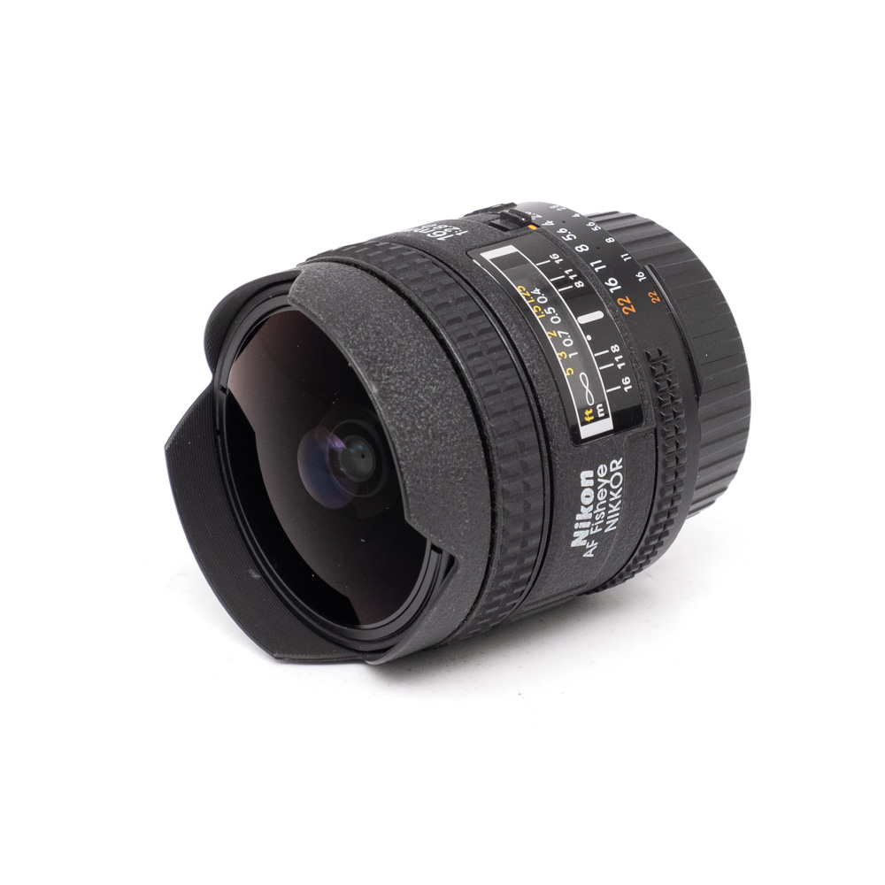 Nikon AF 16mm f2.8 D-2 Nikon AF Fisheye Nikkor 16mm f/2.8 D - Käytetty