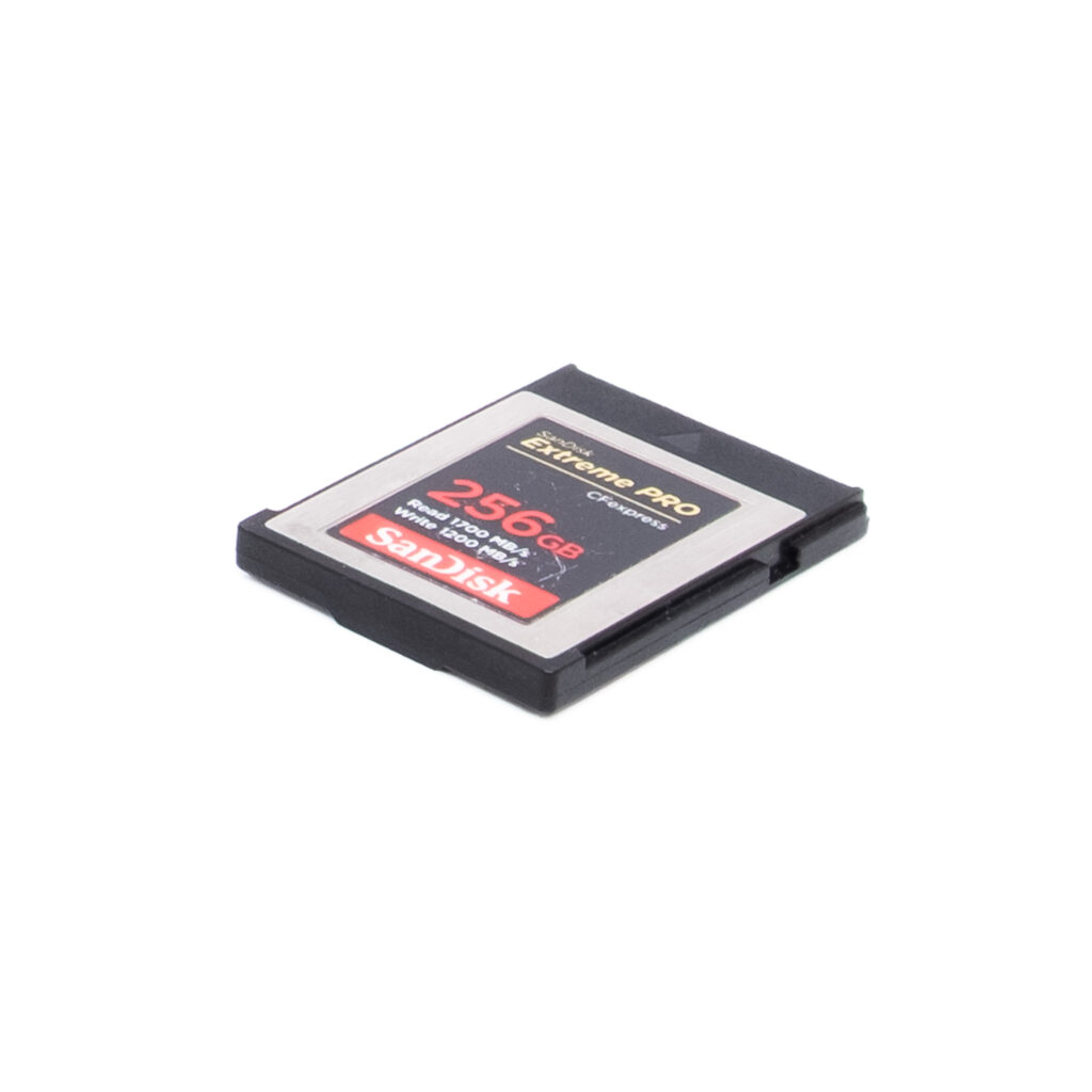 Sandisk 256gb CF SanDisk CFexpress Extreme Pro Type B 256GB 1700/1200MB/s (sis. ALV 25,5%) - Käytetty