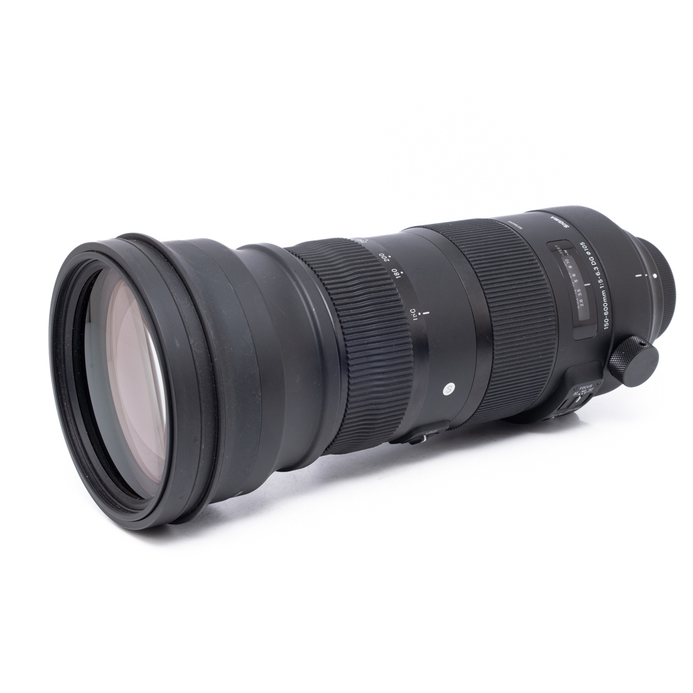 Sigma 150-600mm f5-6-3 Sport NikonF-2 Sigma 150-600mm f/5-6.3 DG OS HSM Sport Nikon F (sis. ALV 25,5%) - Käytetty