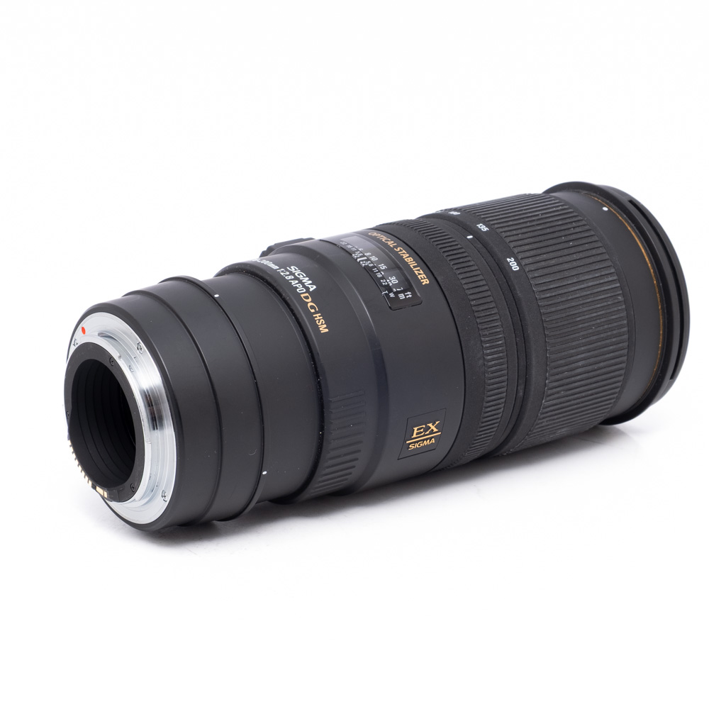Sigma 70-200mm f2.8 DG HSM Canon-3 Sigma 70-200mm f/2.8 APO OS DG HSM Canon EF - Käytetty