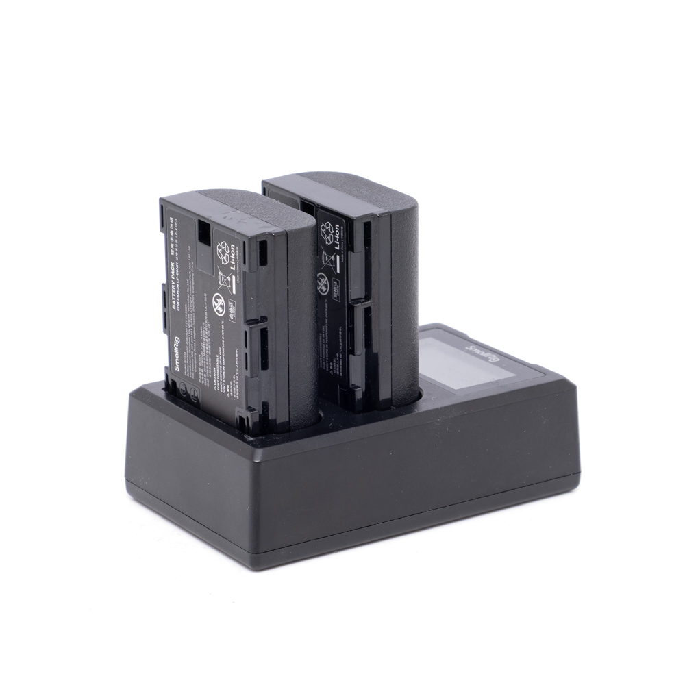 SmallRig en-el6 akkusetti-1 SmallRig 3821 LP-E6NH Camera Battery and Charger Kit (sis. ALV 25,5%) - Käytetty