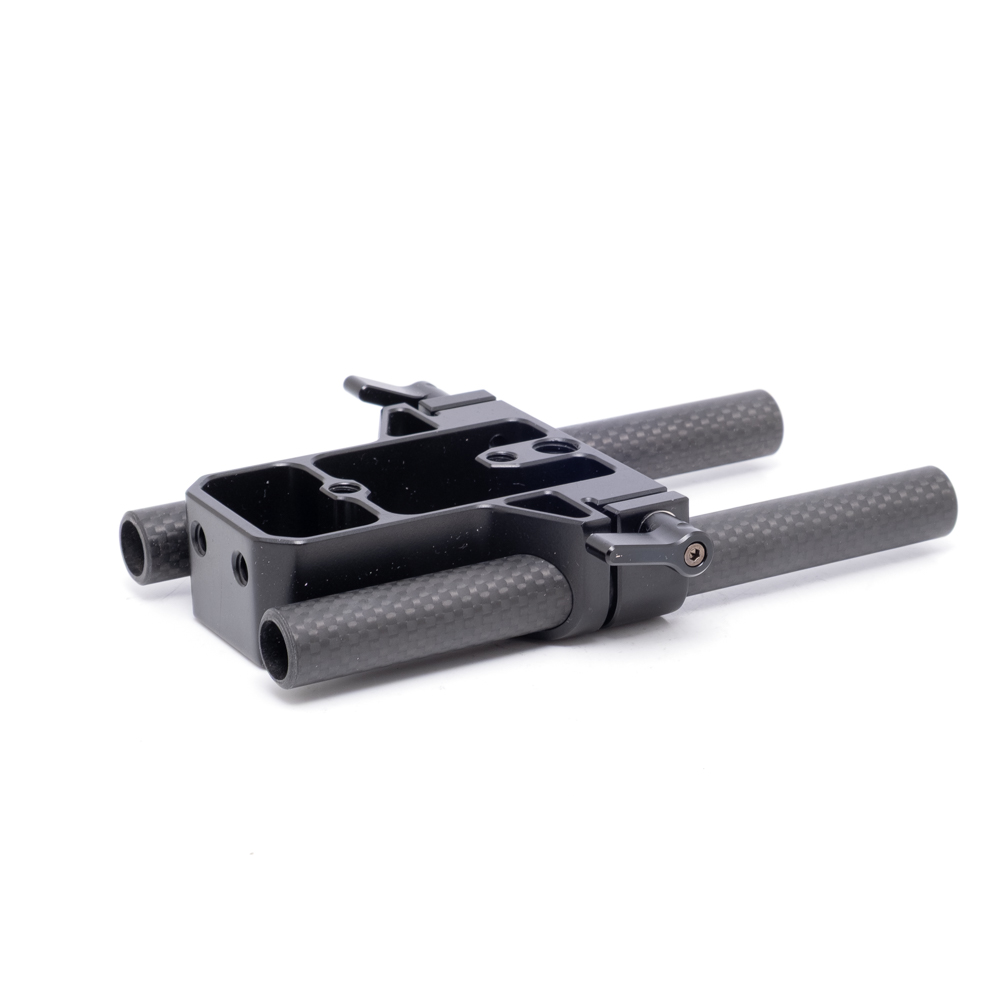 Smallrig rod support-2 SmallRig 1674 Baseplate + 15cm Rods (sis. ALV 25,5%) - Käytetty