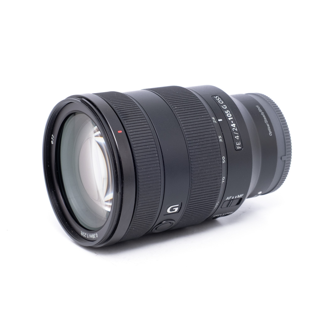 Sony 24-105mm f4 oss-2 Sony FE 24-105mm f/4 G OSS (Kunto K4.5, takuu 6kk) - Käytetty