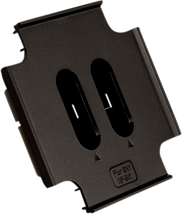 800q-02_116496 Hähnel ProCUBE 2 Plate for Sony NP-BX1 Battery -laturi adapteri