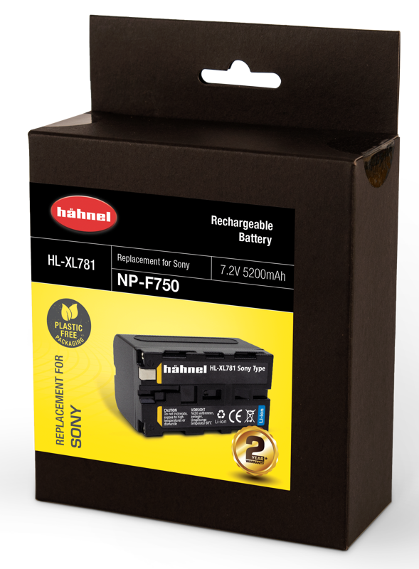 Hähnel Battery Sony HL-XL781 / NP-F750 -akku