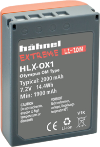 800q-02_120870 Hähnel Battery Extreme Olympus HLX-OX1 / BLX-1 -akku