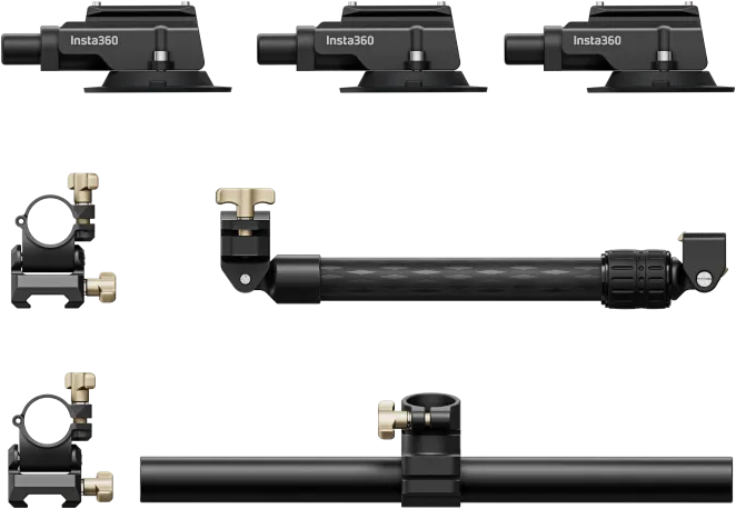 800q-02_133815 Insta360 Triple Suction Cup Car Mount -autokiinnike