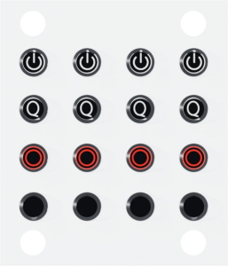 800q-02_133836 Insta360 Button Sticker Set -tarroja