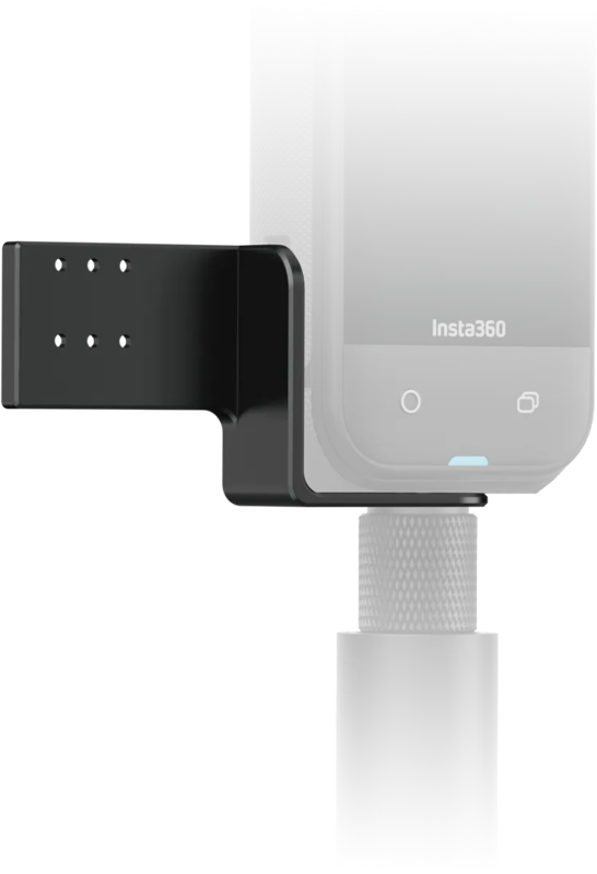 Insta360 X5 Invisible Mic Cold Shoe for (RØDE Mic) -kiinnike