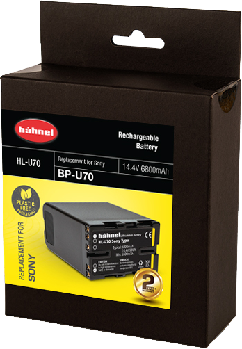 800q-03_115822 Hähnel Battery Sony HL-U70 / BP-U70 -akku