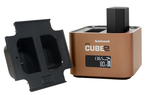 800q-03_119682 Hähnel ProCUBE 2 Plate for Olympus BLX-1 Battery -laturi adapteri
