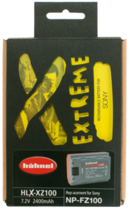 800q-03_123371 Hähnel Battery Extreme Sony HLX-XZ100 / NP-FZ100 -akku