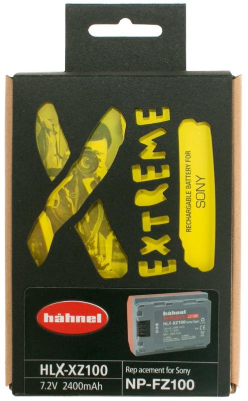 800q-03_123371 Hähnel Battery Extreme Sony HLX-XZ100 / NP-FZ100 -akku