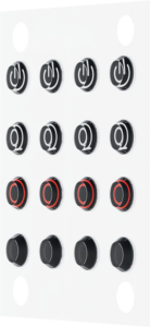 800q-03_133836 Insta360 Button Sticker Set -tarroja