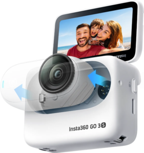 800q-03_133913 Insta360 GO 3S Action Pod_Arctic White -actionkamera lisävaruste