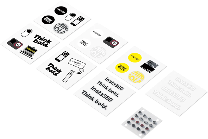 800q-04_133836 Insta360 Button Sticker Set -tarroja