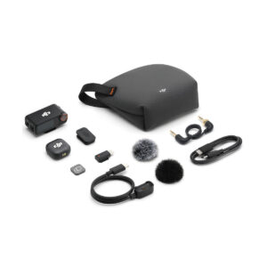 DJI-mic3-rx-td (2) DJI Mic 3 (1 TX + 1 RX) -langaton mikrofonijärjestelmä